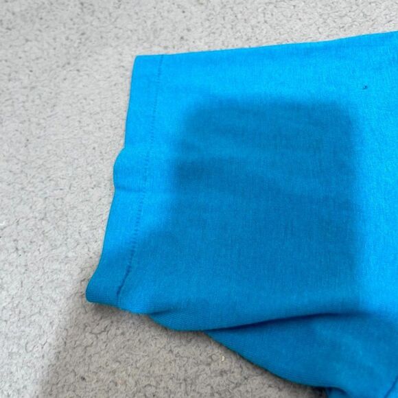 Vintage Oneita Shirt Mens Large Blue Dream Catcher Tribal Single Stitch USA Made - Picture 9 of 16